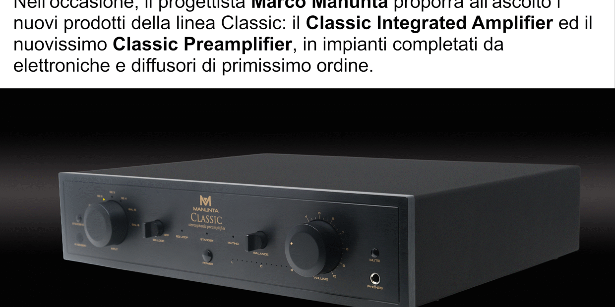 Manunta by M2Tech ad Apulia Hi-Fi Show 2025